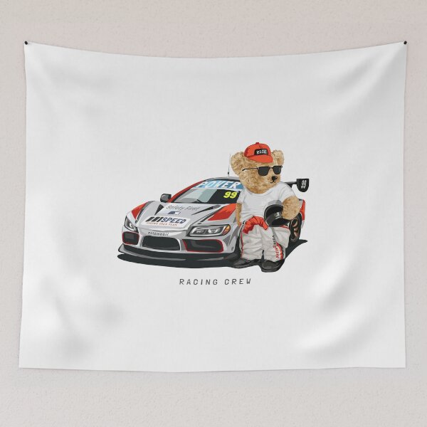Item preview, Racing Crew - Cool Bear Merch designed and sold by Froyd Wess.