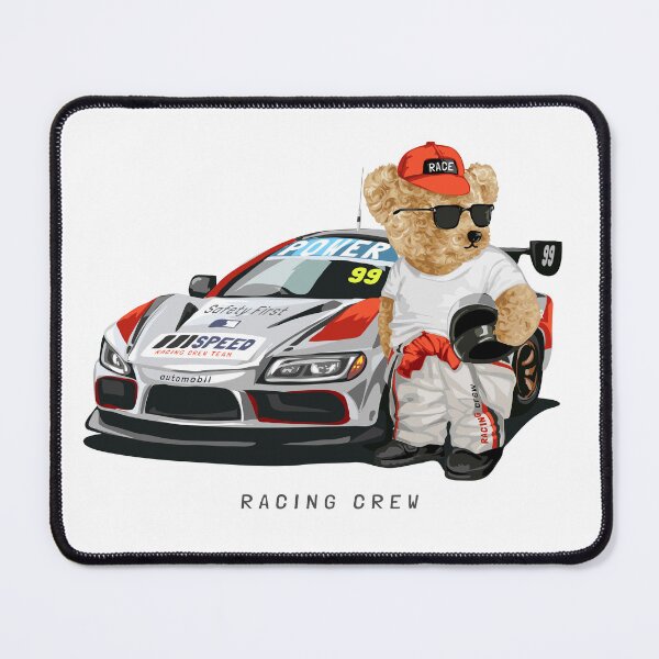 Item preview, Racing Crew - Cool Bear Merch designed and sold by Froyd Wess.