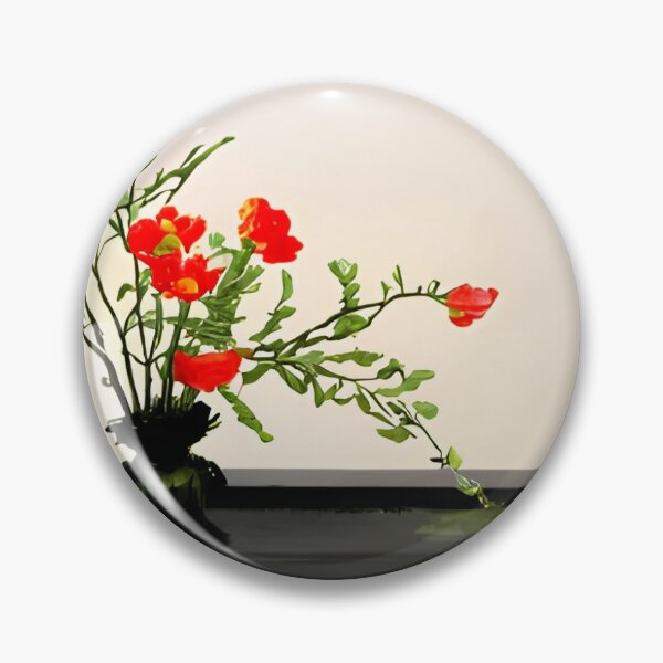 Item preview, Japanese style floral art, Ikebana designed and sold by Purrfecta.