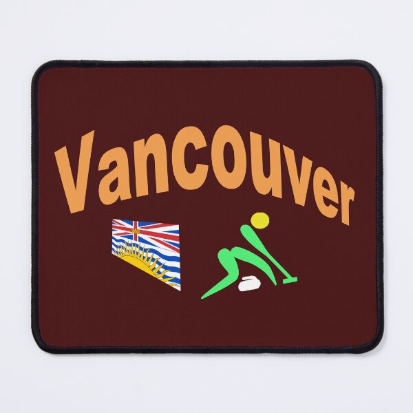 Item preview, Vancouver. Canada Curling abstract design designed and sold by lobodelnoir.