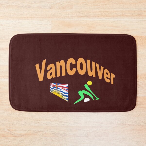 Item preview, Vancouver. Canada Curling abstract design  designed and sold by lobodelnoir.