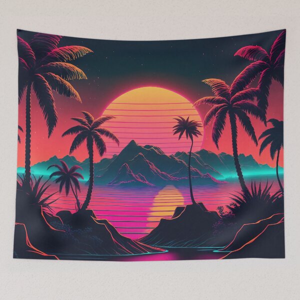 Item preview, Dreamy Horizons: A Sunset Expedition through the Tropics designed and sold by Mullet Monkey.