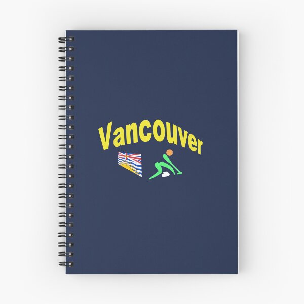 Item preview, Vancouver. Canada Curling abstract design  designed and sold by lobodelnoir.