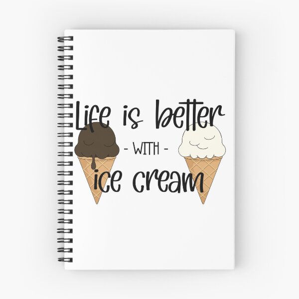Item preview, Better with ice cream  designed and sold by PurdyCDesigns1.