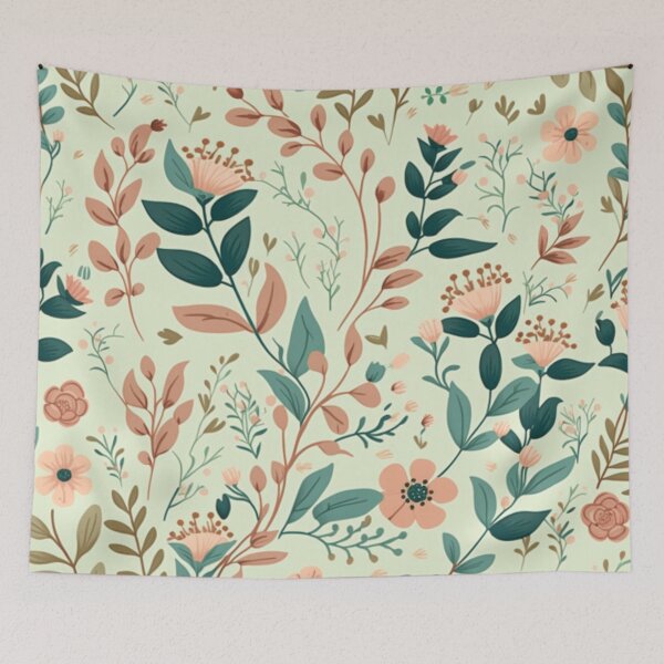 Item preview, Unique Floral Pattern designed and sold by Burnout (⌣_⌣).