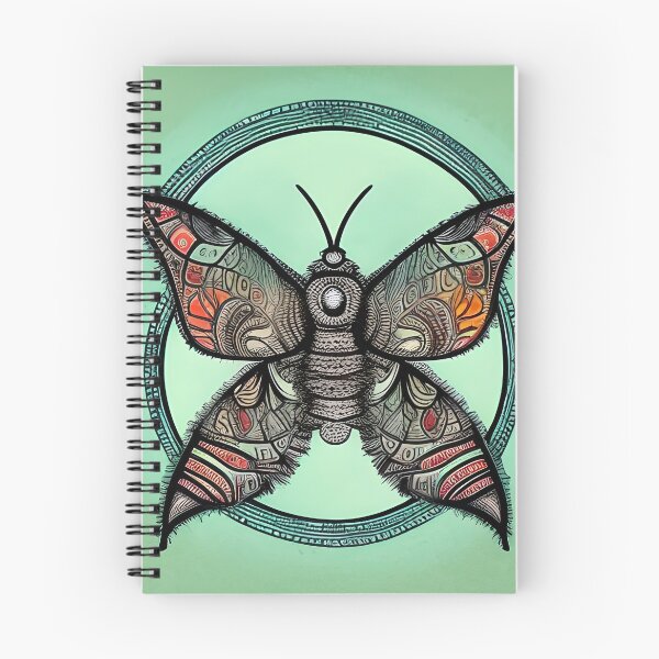 Item preview, Mystical Moth  designed and sold by Poetic Patterns Studio.