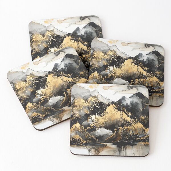 Item preview, Abstract Mountains designed and sold by SK Art + Design.