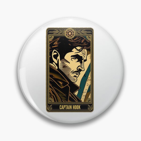 Item preview, Killian Jones tarot card  designed and sold by swanspirate520.