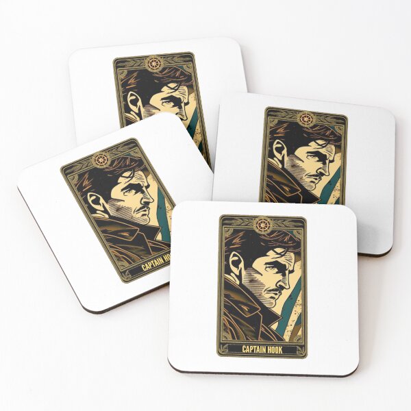 Item preview, Killian Jones tarot card  designed and sold by swanspirate520.