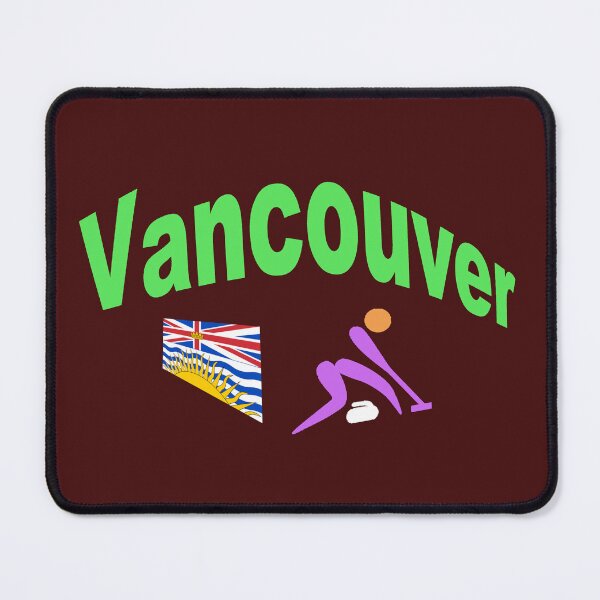 Item preview, Vancouver. Canada Curling abstract design designed and sold by lobodelnoir.