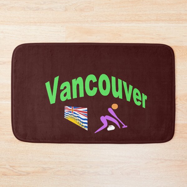 Item preview, Vancouver. Canada Curling abstract design  designed and sold by lobodelnoir.