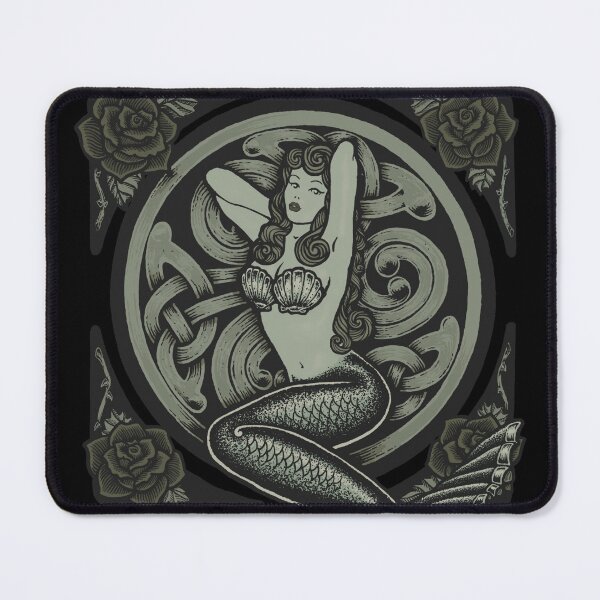Item preview, Vintage Classic Pinup Mermaid designed and sold by Roberto Jaras Lira.