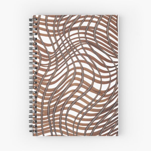 Item preview, Abstract brown curves lines designed and sold by InspiringLines.