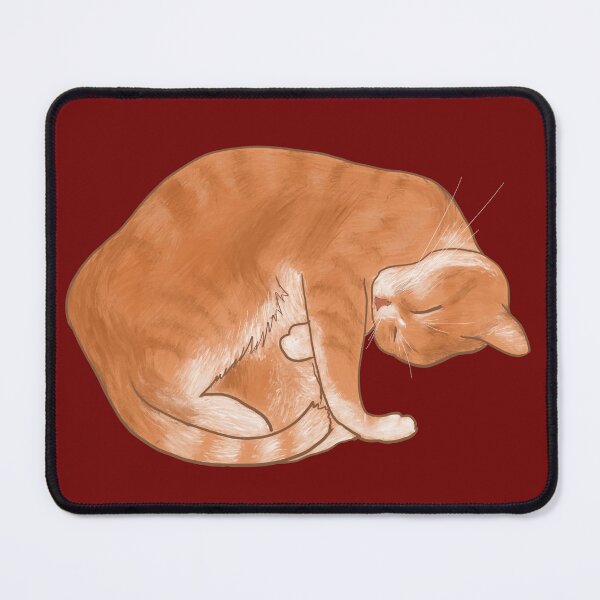 Item preview, Cute Ginger Cat Cuddles designed and sold by Andreea Dumez.