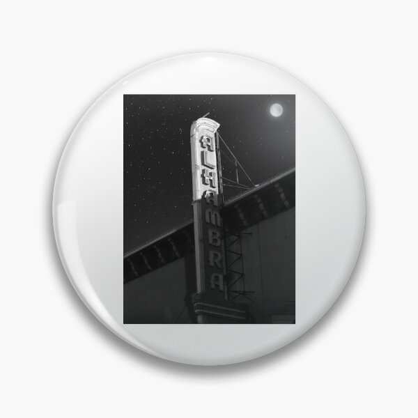 Item preview, Alhambra neon movie theater sign moonlight designed and sold by Larry Butterworth.