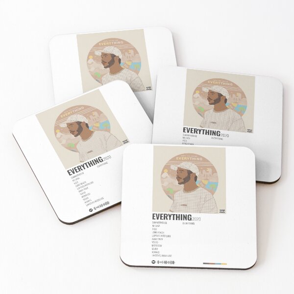 Item preview, Kota The Friend - Everything | Minimalist Album Cover Poster designed and sold by NOT NOBODY..