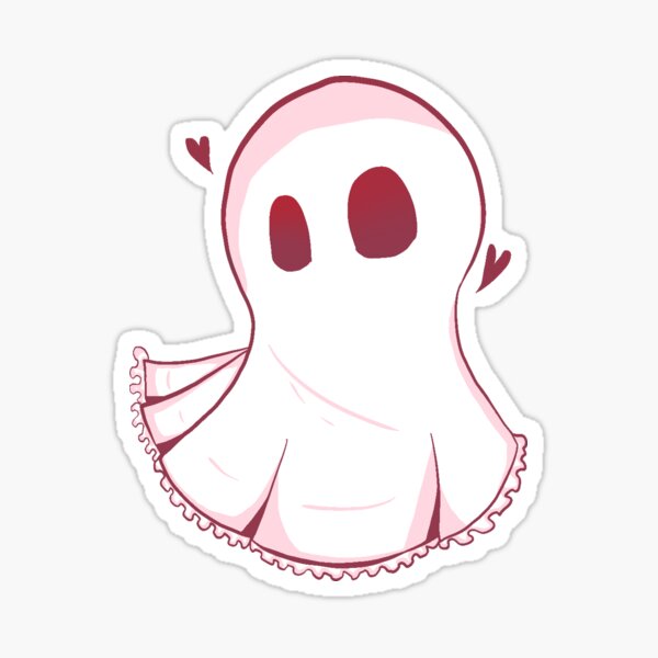 Item preview, frilly ghost designed and sold by roserobbers.