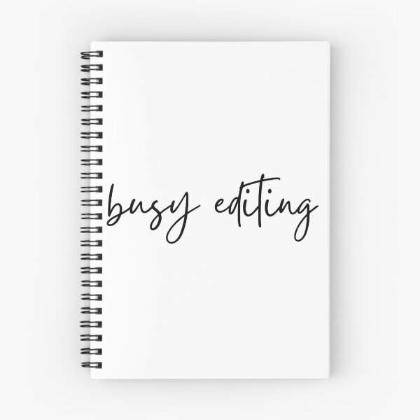 Item preview, busy editing black and white cursive font designed and sold by Lauren Rosenberger.