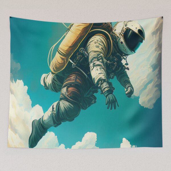 Artikelvorschau, Skydiving Astronaut entworfen und verkauft von DigitizedArt.