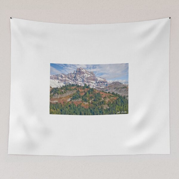 Item preview, Little Tahoma Peak and Stevens Ridge in the Fall designed and sold by Jeff Goulden Photography.