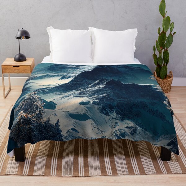 Item preview, Snow Covered Mountain designed and sold by DigitizedArt.