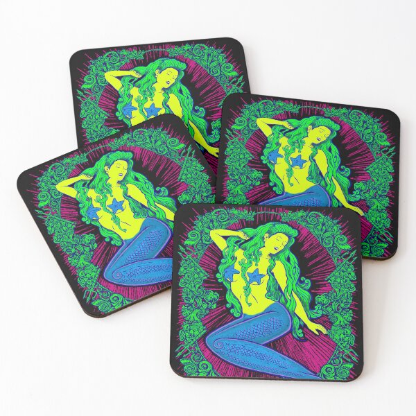 Item preview, Song of the Siren, Neon Blacklight designed and sold by Roberto Jaras Lira.