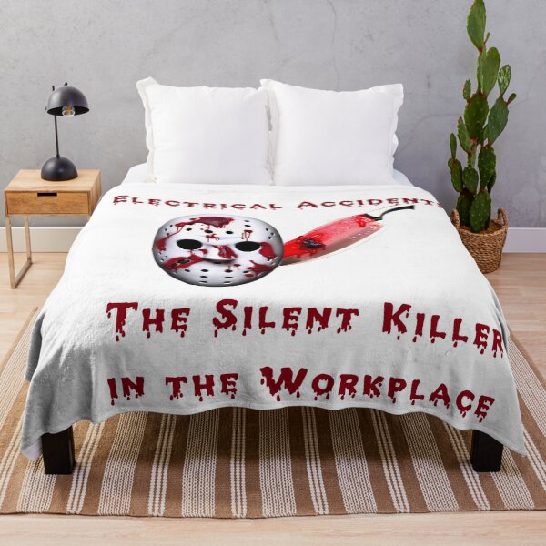 Item preview, NFPA 70E - Electrical Accidents: The Silent Killer in the Workplace [ jason fan art,NFPA warning] designed and sold by 3ac-Arts.