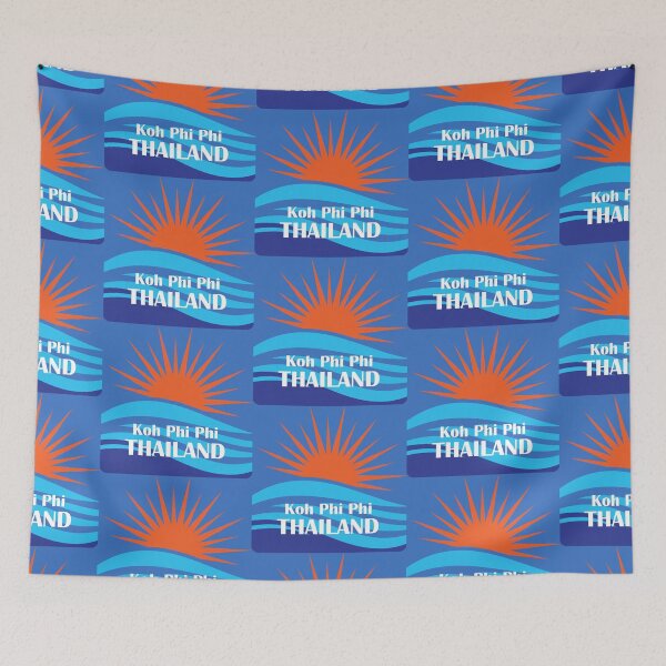 Item preview, Koh Phi Phi Thailand - Waves and Sunset designed and sold by MtWoodsonSales.