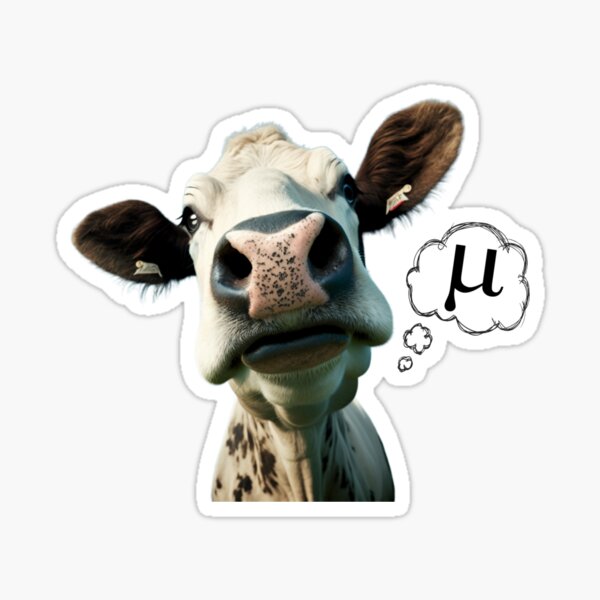 Item preview, Scientific Cow Goes  designed and sold by fattim3.