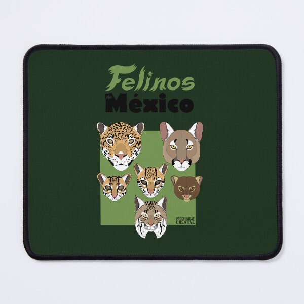 Item preview, Felines of Mexico 3 designed and sold by Procyonidae Creative.