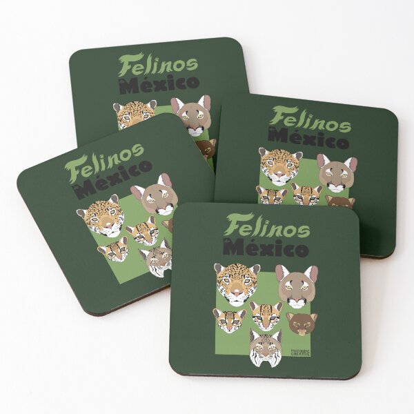 Item preview, Felines of Mexico 3 designed and sold by Procyonidae Creative.
