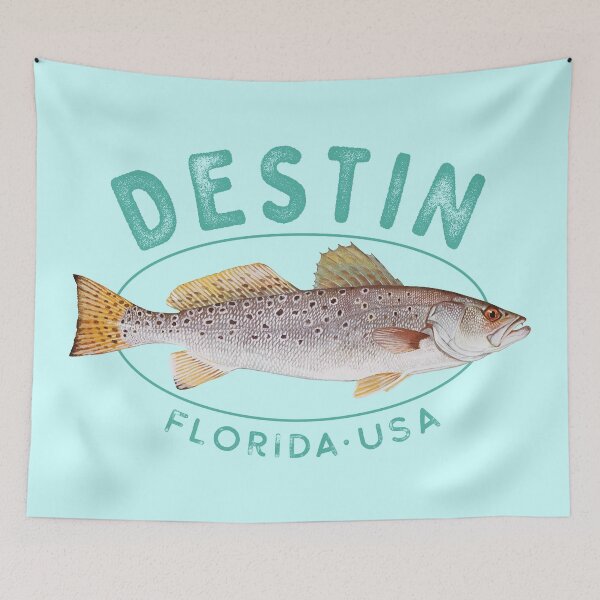 Item preview, Destin Florida Sea Trout Design designed and sold by Futurebeachbum.