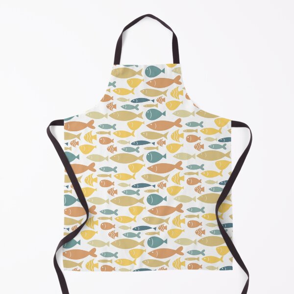 Item preview, colorful fishes seamless pattern cartoon style designed and sold by Ijjul322.