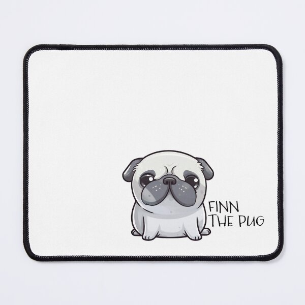 Item preview, Finn the Pug designed and sold by jk3design.