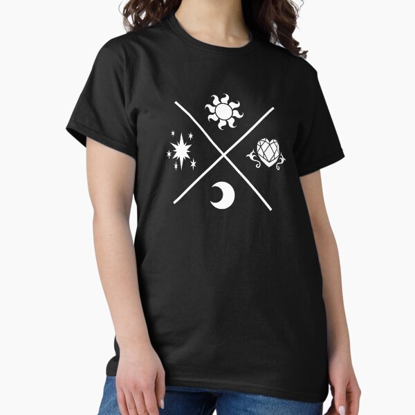Item preview, MLP Princesses Symbols – Cutie Marks (white version) designed and sold by Drawirm.