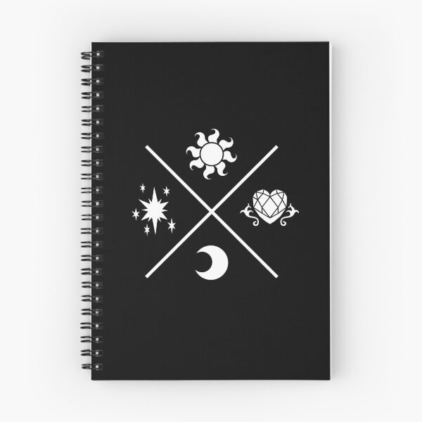 Item preview, MLP Princesses Symbols – Cutie Marks (white version) designed and sold by Drawirm.