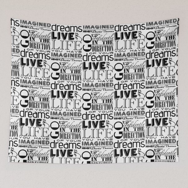 Item preview, Henry David Thoreau Dreams Quote designed and sold by Styled Vintage.