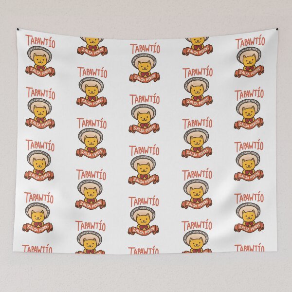 Item preview, Tapatio Cat | Mexican Hot Sauce Pspsps designed and sold by Cute N' Nerdy Shop.