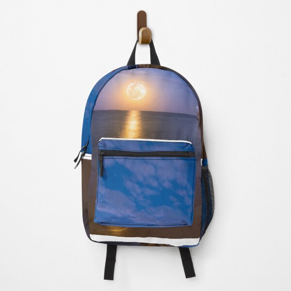 Item preview, Moonrise at the Pompano Beach Pier designed and sold by VisualVoyages.