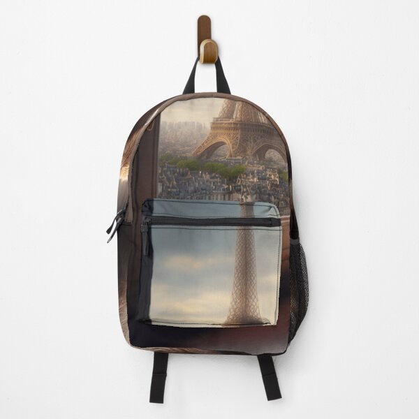 Item preview, Dog Looking Out a Window at the Eiffel Tower designed and sold by jrtwynam.