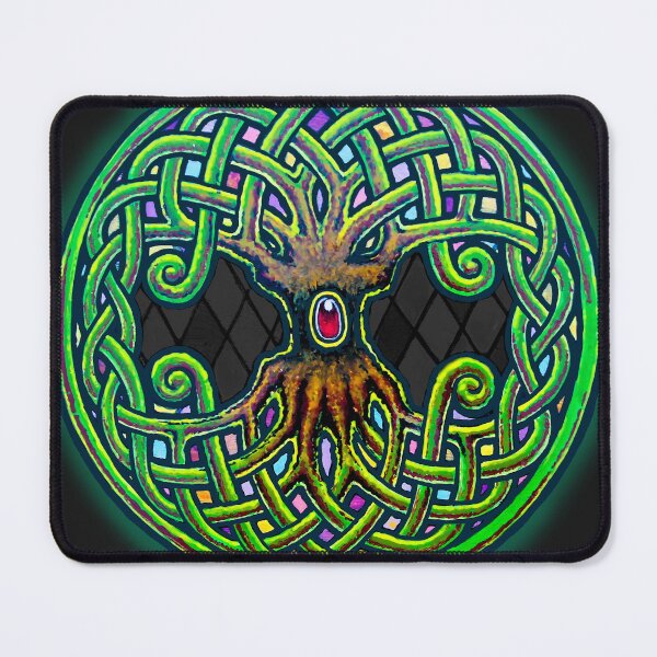 Item preview, Yggdrasil Celtic Viking World Tree of Life color designed and sold by Roberto Jaras Lira.