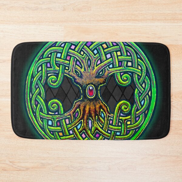 Item preview, Yggdrasil Celtic Viking World Tree of Life color designed and sold by Roberto Jaras Lira.