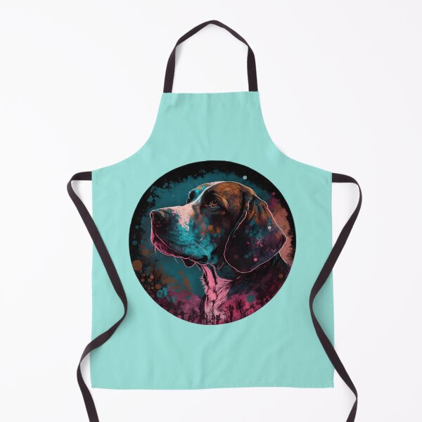 Item preview, American Foxhound in a Pink and Blue World designed and sold by DoggyDevotion.