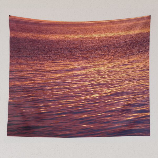 Item preview, Red and orange sunset reflecting on lake designed and sold by PowerfulPhotos.