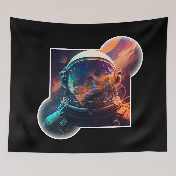 Item preview, Weightless Wonder: An Astronaut's View of the Universe designed and sold by Sticker-by-Mia.