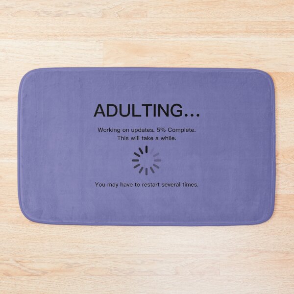 Item preview, Adulting Update designed and sold by Black-Orc.