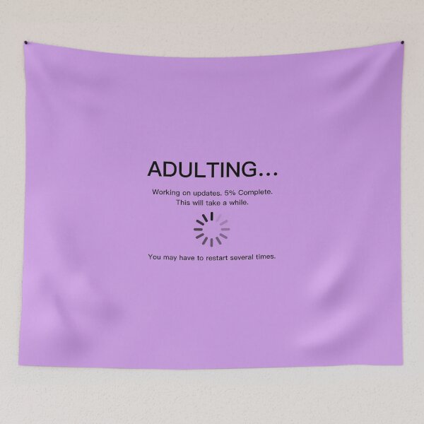 Item preview, Adulting Update designed and sold by Black-Orc.