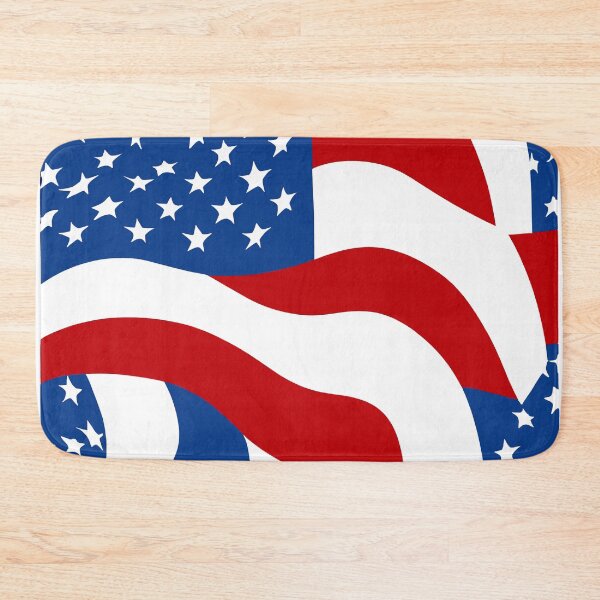 Item preview, Red, White, and Blue Patriotic Watercolor Flag Stripes- a modern art way to wear the colors of the United States of America ... the good ol' USA.  designed and sold by SeaStories88.