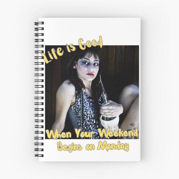 Item preview, Life is a Funny Party - Laugh Drink Love Retire Debauchery 7 Day Weekend designed and sold by VinlandFashion.