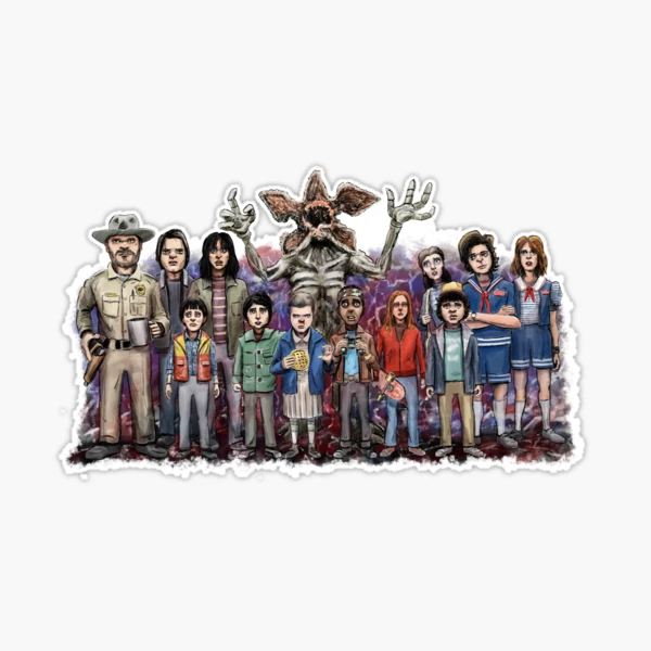 STRANGER THINGS Character Card & Stickers WILL BYERS ST-7, 7 of 20 & 7 of 10